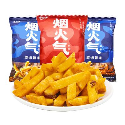 China Ready to eat with open bags Factory Customized Spicy Squid Flavor With Packaging Snacks Bag Of Fried French Chips And Potato Chips for sale