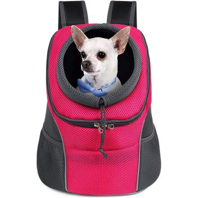 China Sustainable Fashion Cat Bag Folding Puppy Backpack Can Be Customized Wholesale Pet Carrier Sloping Bag For Dog for sale