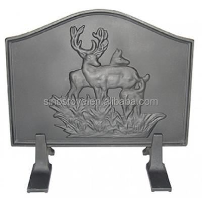 China Home Fireplace Accessories Cast Iron Firebacks for sale