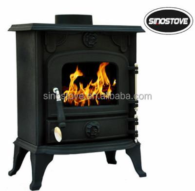 China Antique Cast Iron Cast Iron Stove / Indoor Wood Burning Stove 1131 for sale