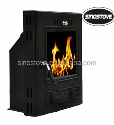 China European cold rolled steel insert/integrated wood stove/fireplace for sale