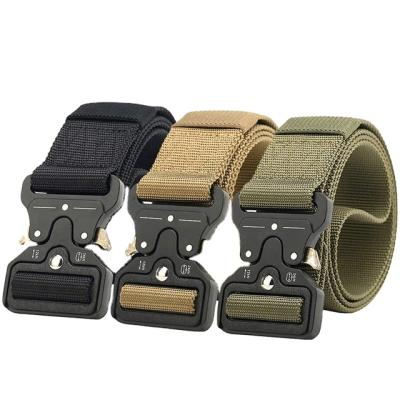 China Outdoor Sports/Airsoft Military Adjustable Outdoor Belt New Tactical Military Nylon Tactical Army Belt Combat Sports Belt for sale