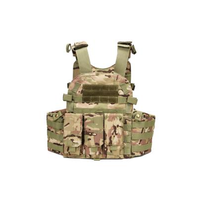 China Armor Plate Compartments Chest Harness Rig Tactical Combat Chest Molle Vest Military for sale