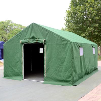 China 100% Different Size Pole Steel Green Waterproof Army Waterproof Different Size Tactical Military Tent Camping Outdoor for sale