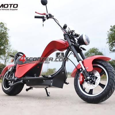 China WIZTEM Unisex EEC/COC Approved Chopper Electric 2000W Citycoco Scooter for sale