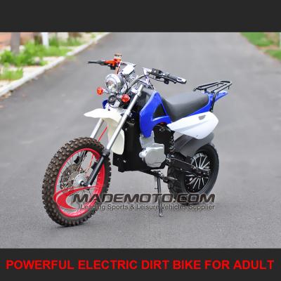 China 2018 Hot Selling Powerful Electric Dirt Bike Adult Electric Dirt Bike For Adults 1750X720X1000mm for sale