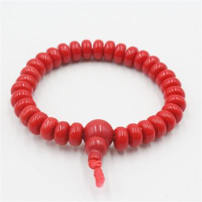 China Eco-friendly Handmade Ethnic Resin Beaded Islamic Muslim Tasbih Buddhist 33 Prayer Beads Rosary Bracelets for sale