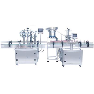 China High Output Commodity Bottle Processing Machinery ZX-4 Plastic Bottle 4 Spout Filling Machine for sale