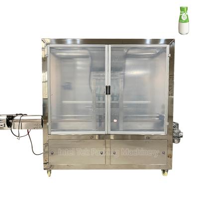 China Automatic Lubricating Food Lubricant Lubricating Oil Weighing Filling Production Line for sale