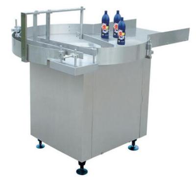 China Automatic high speed rotating bottle and can sorting unscramble collecting table for sale