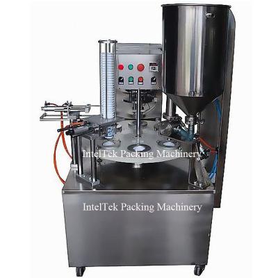 China Rotary Type Disposable Spoon Honey Filling And Sealing Machine KIS-900 Food for sale