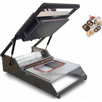 China HS-300 Manual Food Start Tray Fast Food Sandwich Sealer Sealing Machine for sale