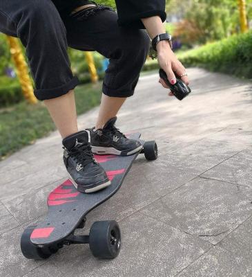 China Maple Free Shipping USA Warehouse Brushless DC Motor Single Belt Drive Electric Skateboard Longboard for sale