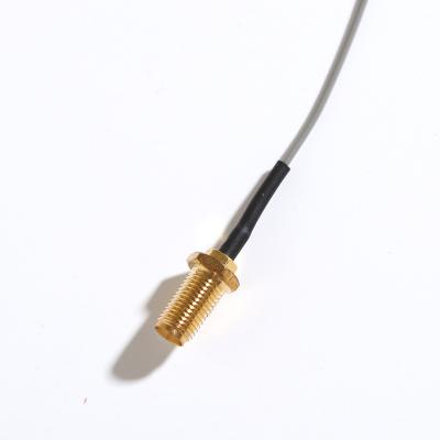 China Female Lead Adapter Copper Cable Antenna Connector SMA Male RF Needle With Wire Rf1.13 Length 100mm for sale