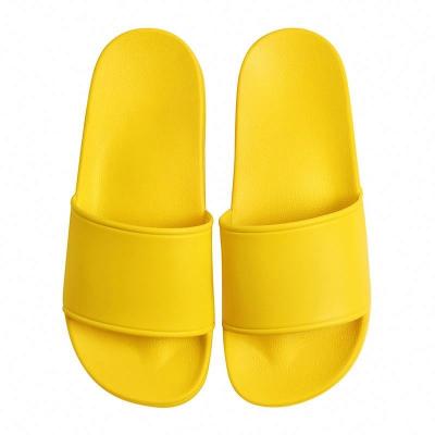 China Trend 2022 Fashion Latest Full Strip Cloth Ladies Slides Slippers Men Women Indoor Slippers Flat Sandals for sale