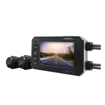 China Motorcycle Driving VCR Amber Ad 7311080p Dual Lens VCR Dual Lens Ip67 Waterproof 2.7