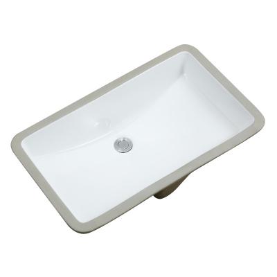 China Modern Hotel Villa Modern simple white hand-washing ceramics ceramic bottom bathroom sink hand wash basin for sale