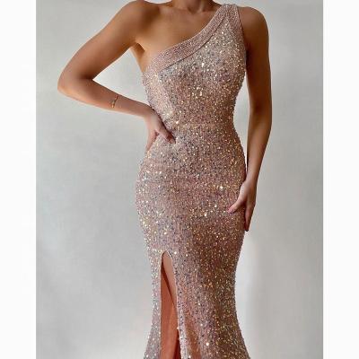 China Cheap Mermaid Formal Dress Prom Dress OEM Logo Sexy Long Sequin Night Factory Anti-Static Even Formal Dresses for sale