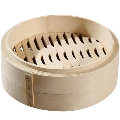 China Viable Wholesale Food Steamers Home Kitchen Restaurant Hotel Factory Bamboo Steamer for sale