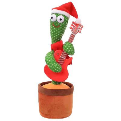 China Yes factory outlet rechargeable battery play toy talking electronic talking shaking dancing cactus custom for sale