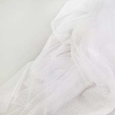 China Breathable Stylish soft breathable and light weight pleated tulle fabric for skirt for sale