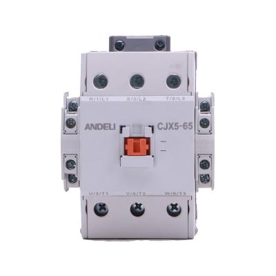 China ANDELI CJX5-65 Electrical AC Contactor 65A 380V/220V LS Contactor CJX5-65 for sale