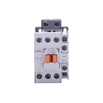 China ANDELI CJX5-22 AC contactor 22A 380V/220V contactores andeli CJX5-22 for sale