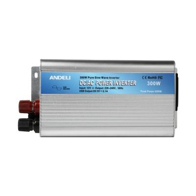 China Pure Sine Wave 300W Solar Power Inverter12V 24V 48V DC 205x97.5x58 for sale