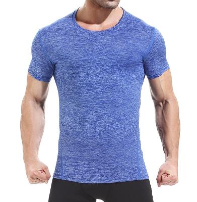 China New Breathable Fitness Gym Men Sport Men'sTshirt for sale