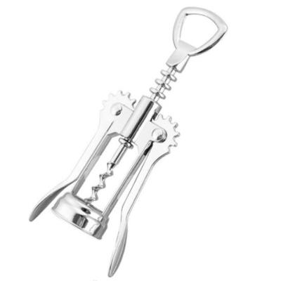 China Multifunctional Manual Wing Corkscrew Wine Beer Bottle Opener for sale