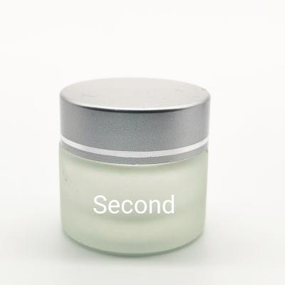 China Professional Manufacturer 5ml Personal Care Frosting Premium Material Glass Eye Cream Jar for sale