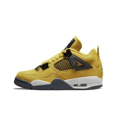 China Round Mens Fashion To Jordan 4 Cushion Running Sports Shoes Retro Sneakers Basketball Shoes For Women Men for sale