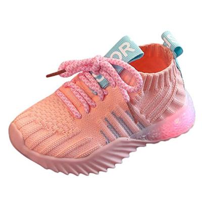 China Breathable lightweight knitted shoes for sale