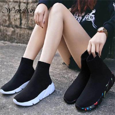 China Durable Women's Sock Walking Shoes for sale