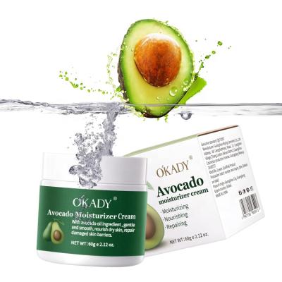 China Korean Best Skin Revitalizer Collagen Organic Herbal Avocado Face Cream For Oily Face Care for sale