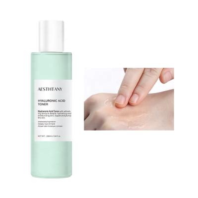 China Best Skin Care Cruelty Free Hyaluronic Acid Face Hydrating Toner Toner For Dry Skin for sale