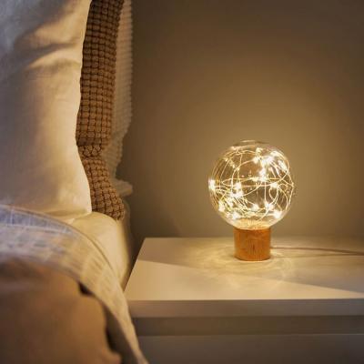 China China Factory Modern Hot Sell Light Contemporary Design For Home Glass Bubble Night Light for sale