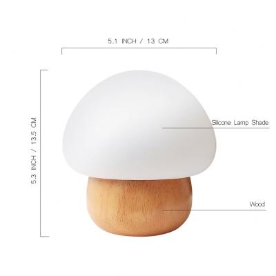 China Wholesale Modern New Arrival Sensor Mushroom Bed Night Light Lamp Good For Baby Kids for sale