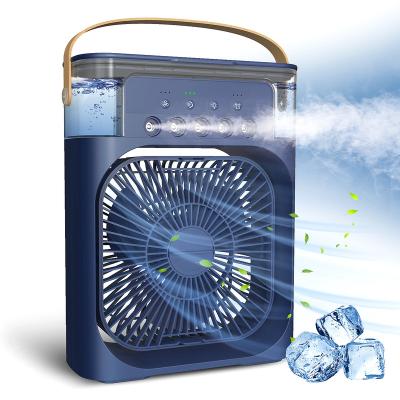 China With 16/18 inch DC AC Ventilador Portable Solar Rechargeable Humidifier Air Water Cooler Mist Fan Humidifier for sale