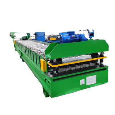 China Building Material Shops Wall Panel Roll Forming Machine Roofing Sheet Metal Roll Forming Machinery for sale