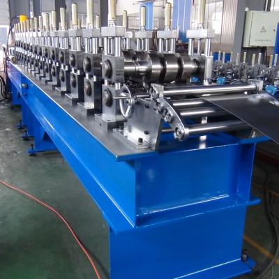 China Building Material Stores Goods Stretch Roll Forming Machine Rack Shelf Board Roll Forming Machine for sale