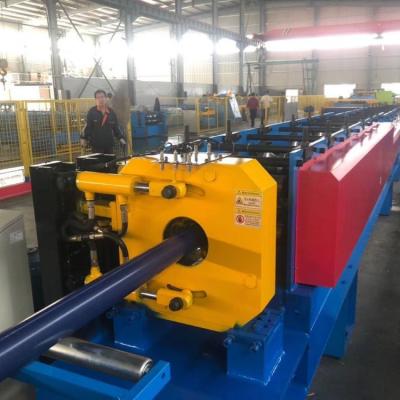 China Building Material Shops Metal Round Downspout Downspout Pipe Forming Machine Steel Round Pipe Roll Forming Machine for sale