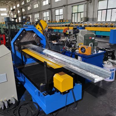 China Building Material Shops Supermarket Hot Sale Straight Rollforming Straight Rack Roll Forming Machine Multi Size Automatic Shelf Panel Roll Forming Machine for sale