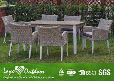 China ISO9001 Approvaled Factory Patio Furniture Dining Sets Modern Design Extension Table Set for sale