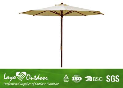 China Stand Alone Cantilever Tilt Patio Umbrella , Large Backyard Sun Garden Umbrella Light Weight for sale