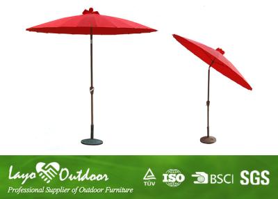 Chine Les meubles en porte-à-faux excentrés de jardin de patio de parapluie placent 125cm aucun caractère dangereux à vendre