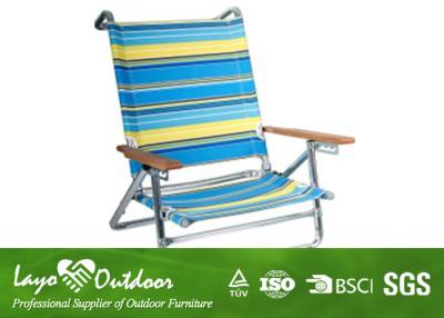 China Simple & Modern Folding Beach Chair Reclining Sun Lounger 600 X 300D Polyester With PVC Coated for sale