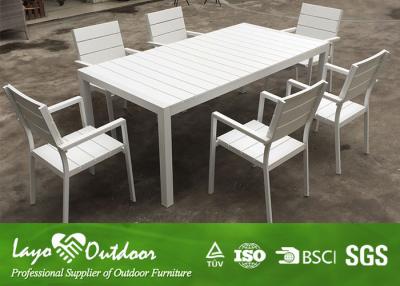 China White Color Customized Factory Latest Design Patio Outdoor Furniture Hot Sale Cafe Table Chair Set for sale