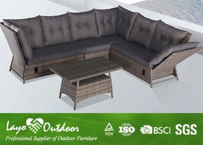 China ISO9001 Approvaled L Shaped Rattan Sofa Sets Buy Garden Furniture Set for sale