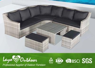 China Professional Rattan Patio Seating Sets Modern Design With Colorful Color for sale